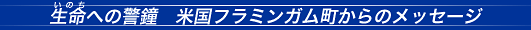 �u�����ւ̌x���@�č��t���~���K��������̃��b�Z�[�W�v